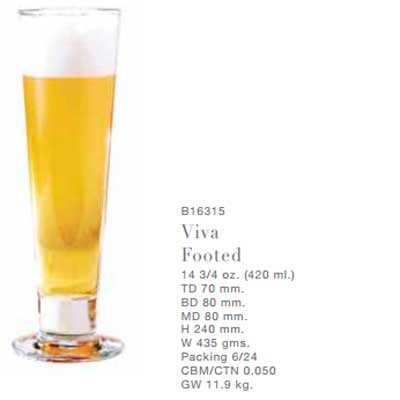 cốc bia cao viva Ocean B16315